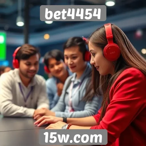 Grupos de suporte ao cliente no site bet4454